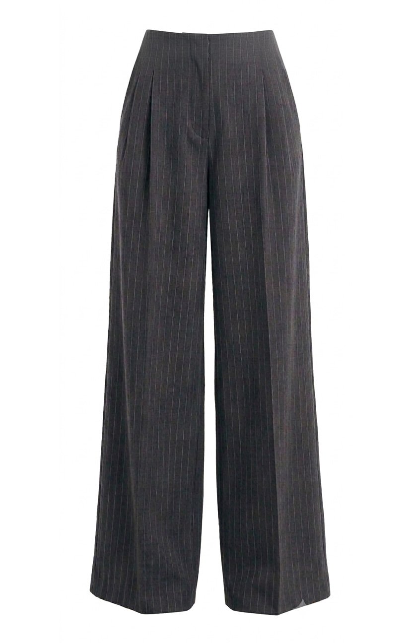 ANNA PANTS Anna Yüksek Bel Geniş Paça Pantolon - Görsel 1