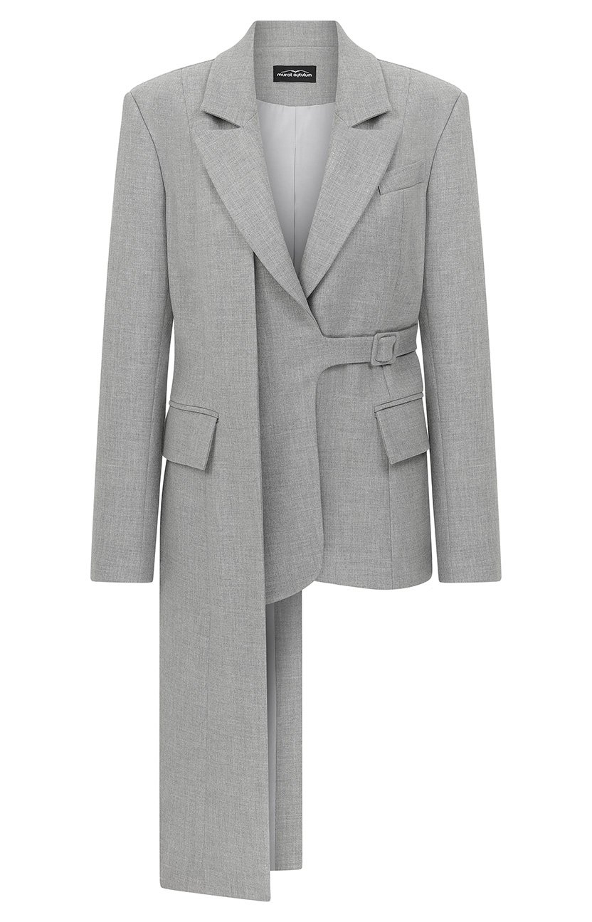 VANESSA Vanessa Asimetrik Detaylı Blazer Ceket - Görsel 1